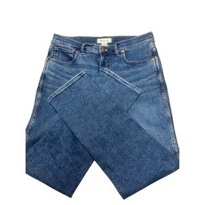 Madewell Women's Mid Rise Stovepipe Jeans Dark Wash Size 30